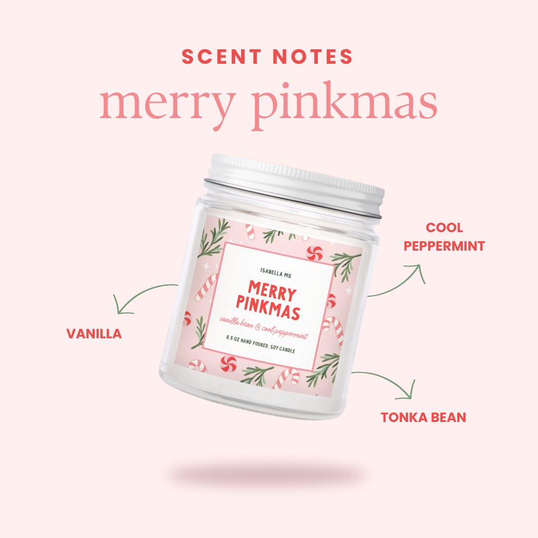 Merry Pinkmas Candle