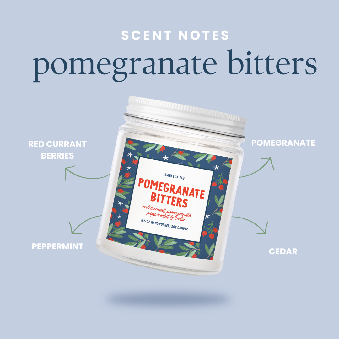 Pomegranate Bitters Candle