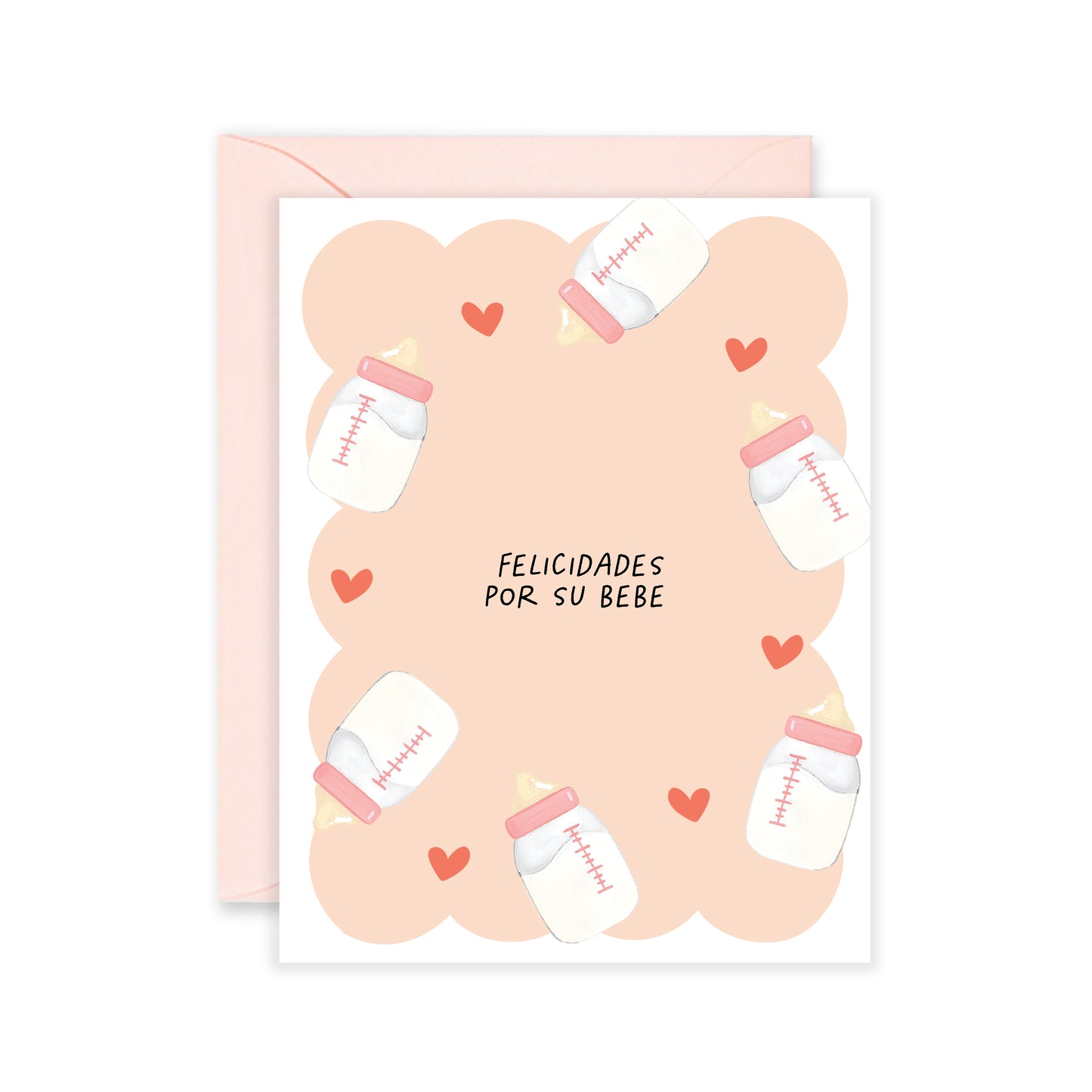 Felicidades Por Su Bebe Greeting Card