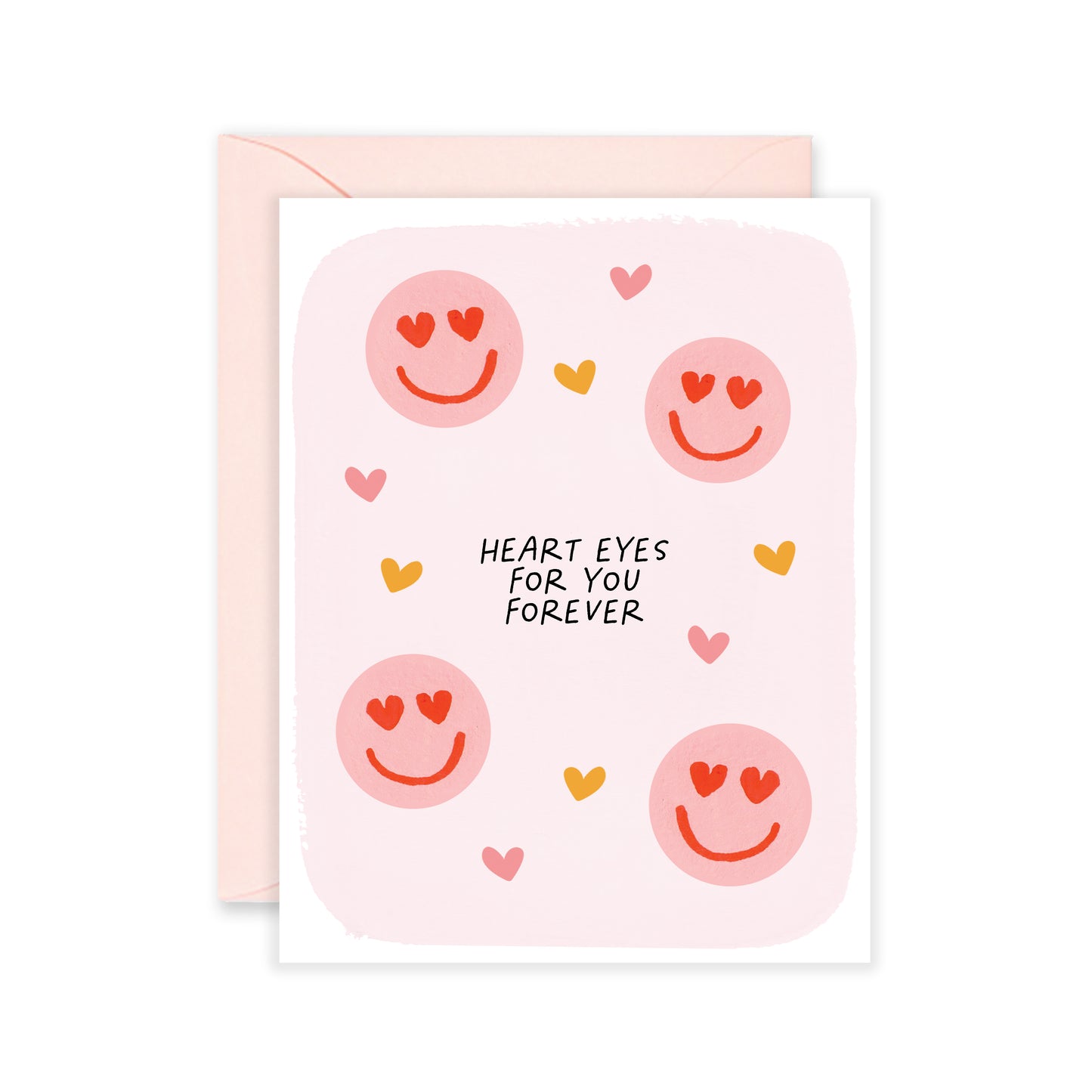 Forever Heart Eyes Greeting Card
