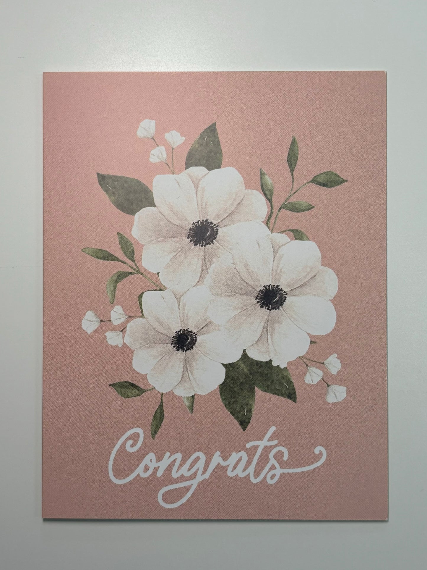 $2 Congrats Anemone Card