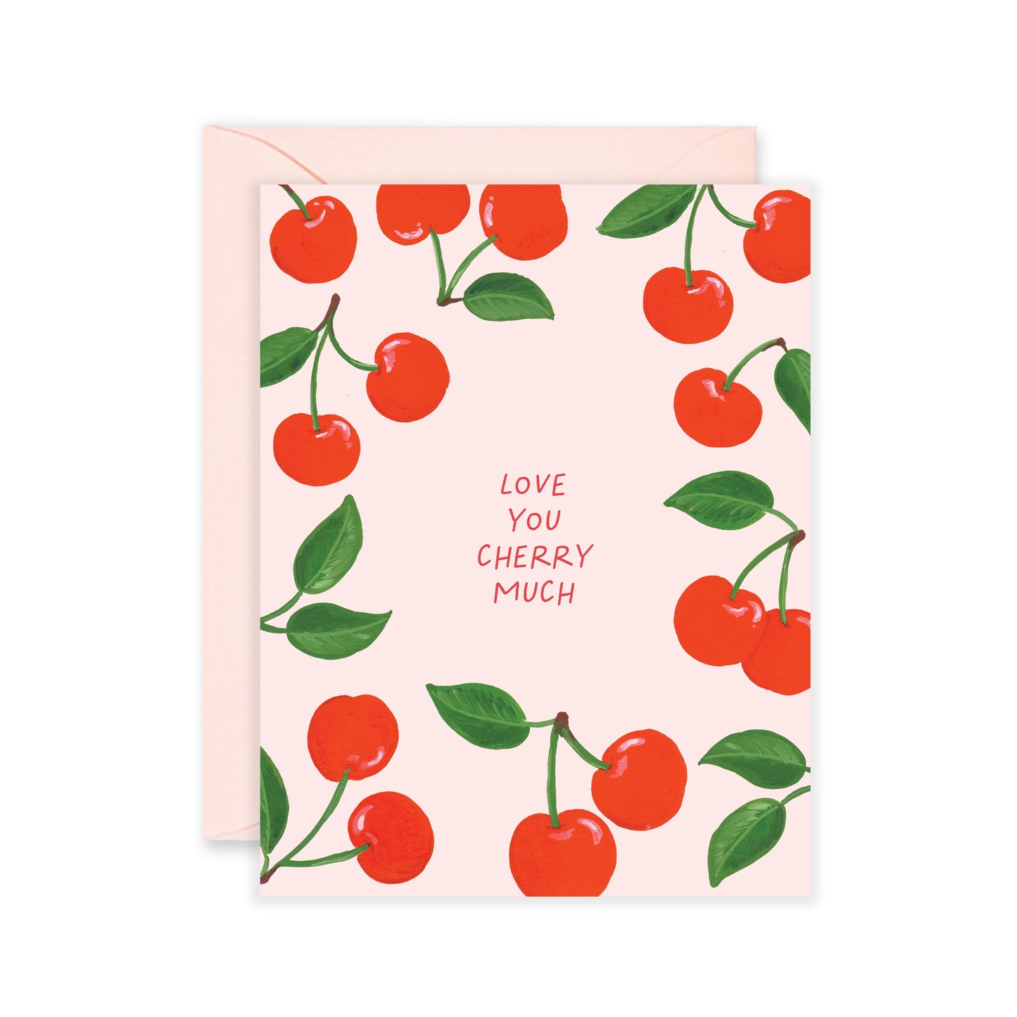 Love You Cherry Much Greeting Card