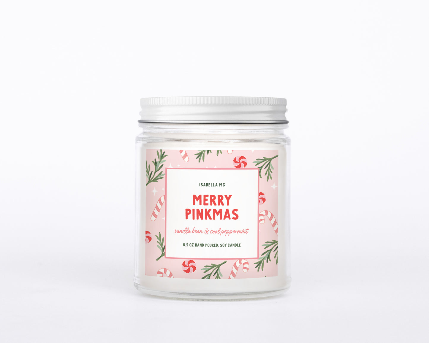 Merry Pinkmas Candle