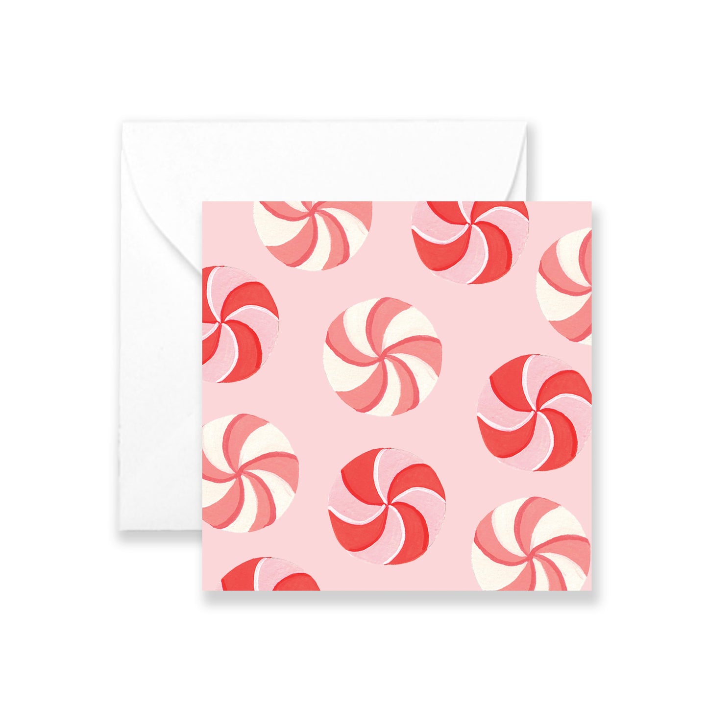 Peppermint - Izzy Mini Greeting Card