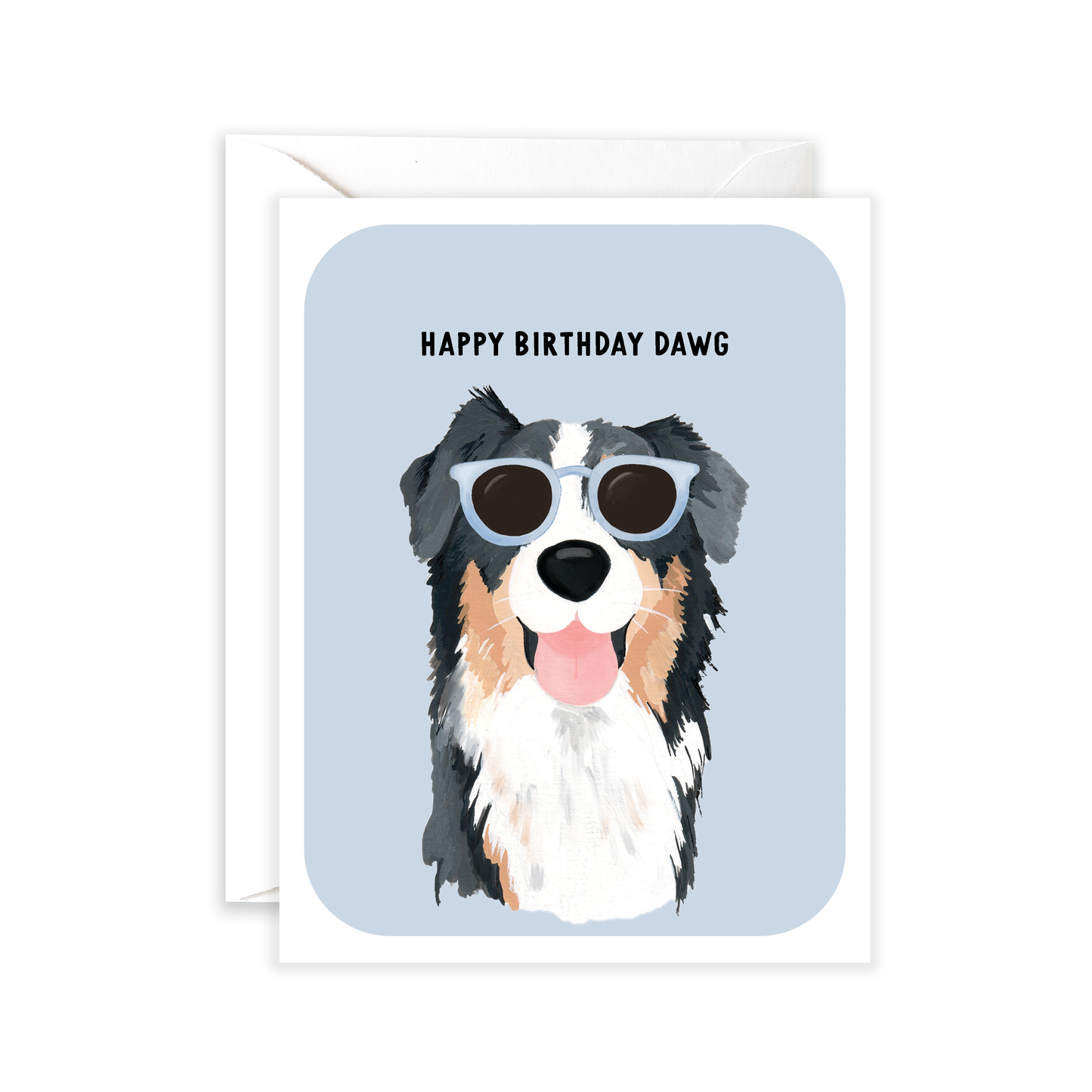 Happy Birthday To My Dawg Greeting Card