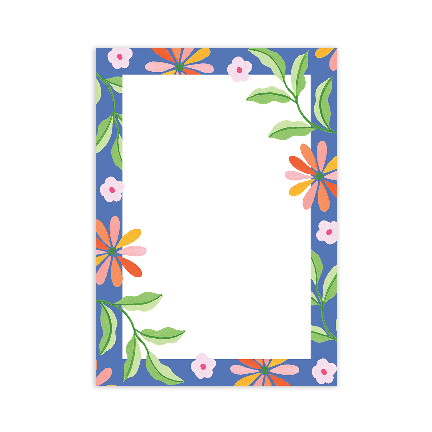 Blue Jardin Notepad