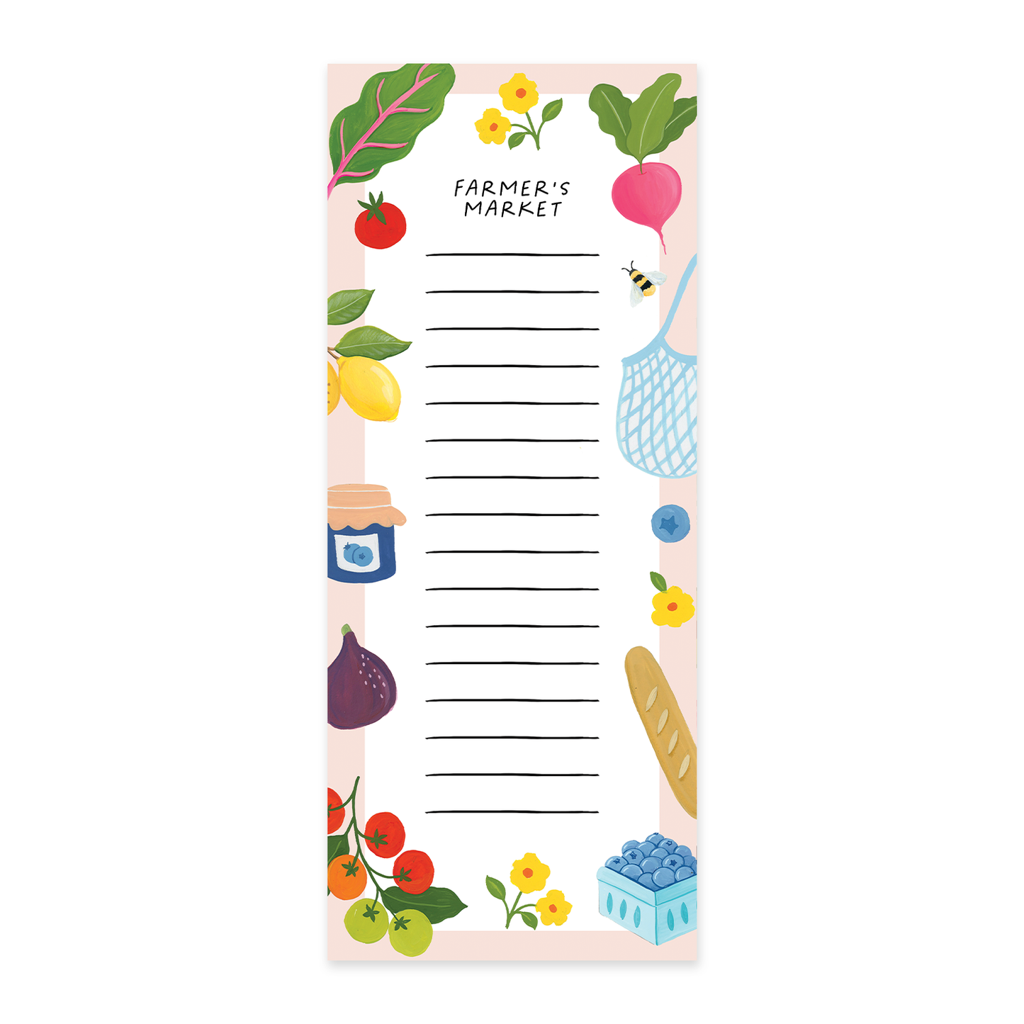 Farmer's Market Notepad