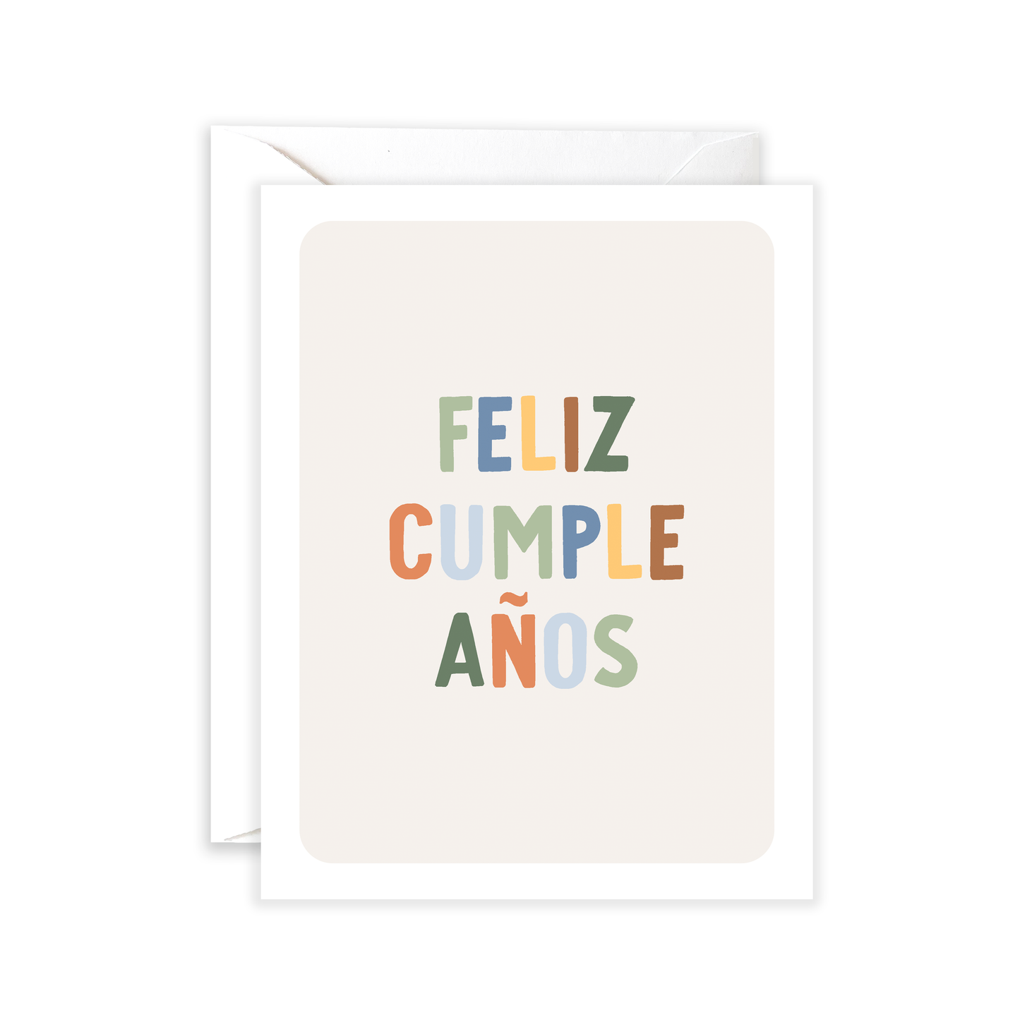 Feliz Cumpleanos Bro Greeting Card