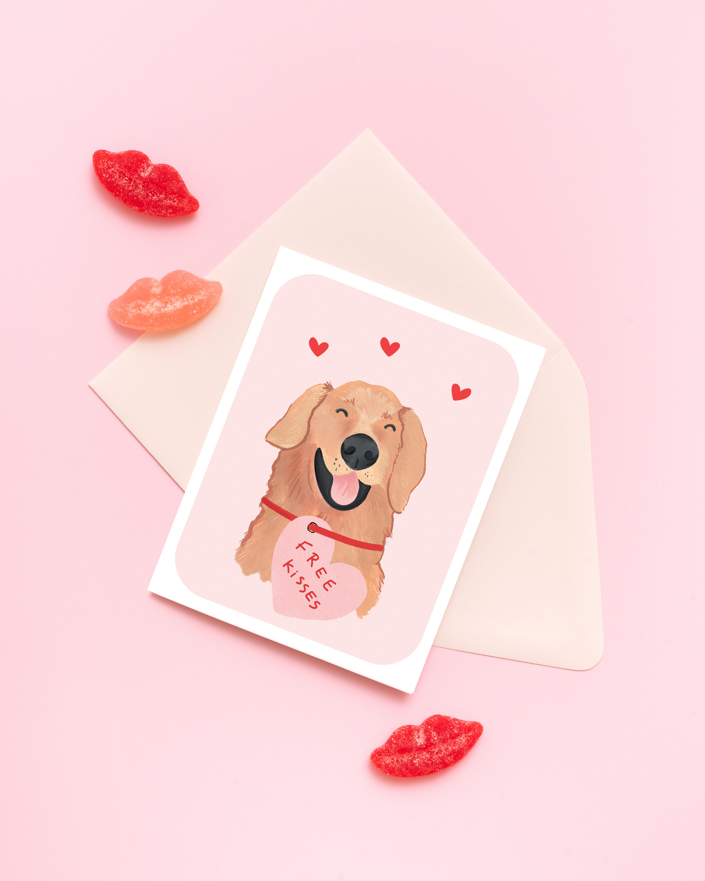 Free Kisses | Valentine's Day Card