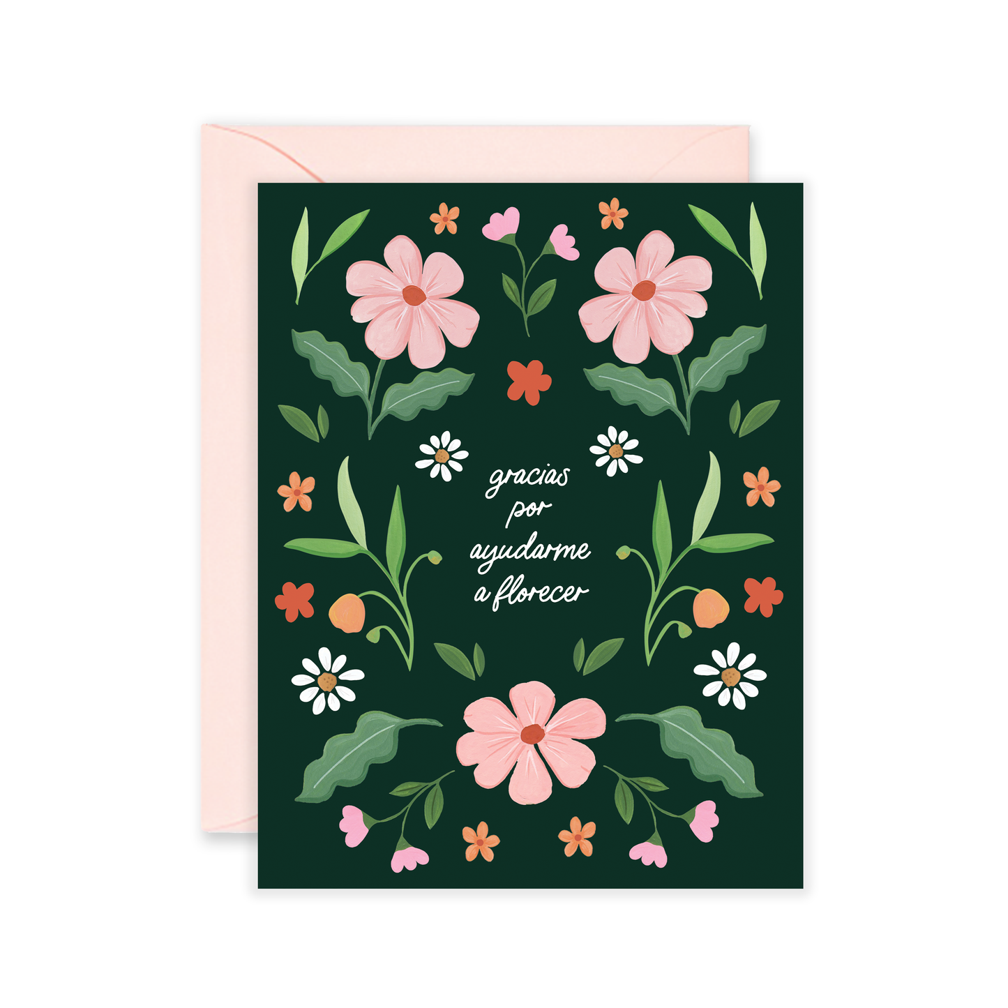 Ayudarme a Florecer - Feliz Dia De Las Madres Card