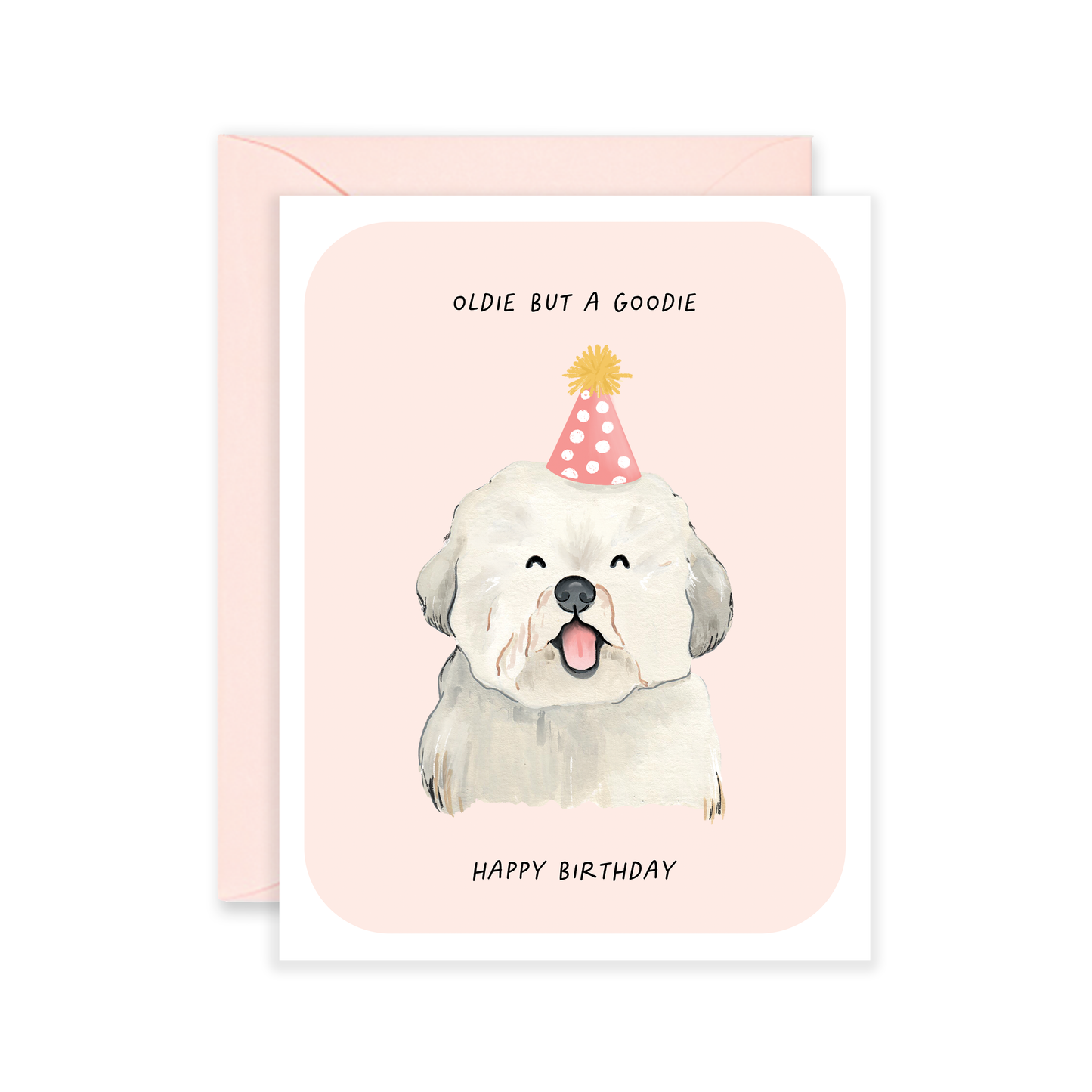 Oldie But Goodie Doggy Birthday Greeting Card