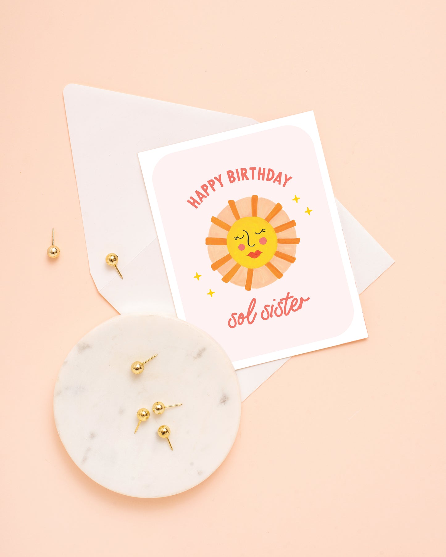 Sol Sister Birthday Greeting Card