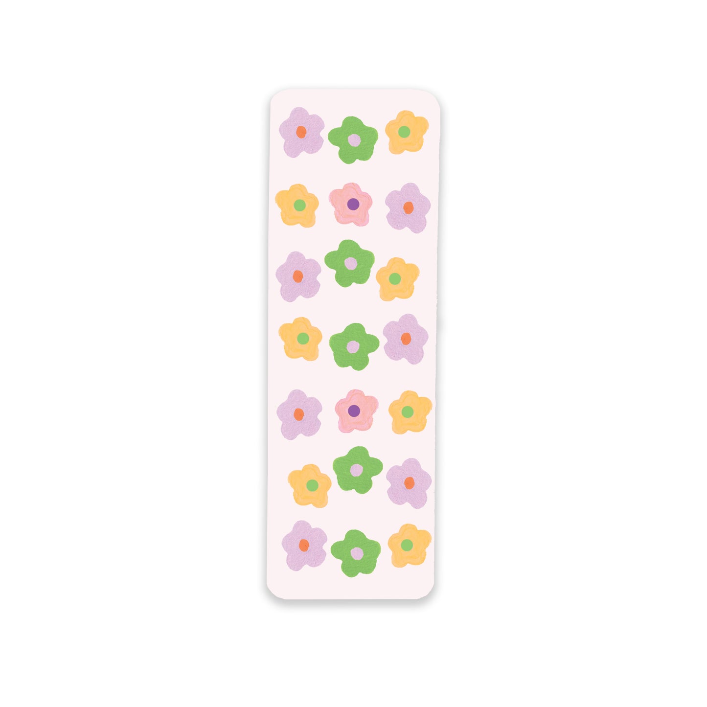 Colorful Daisies Bookmark