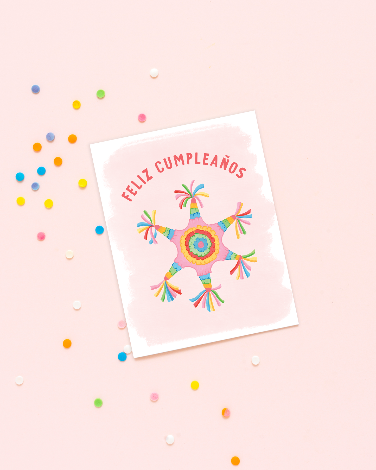 Feliz Cumpleaños Piñata Greeting Card