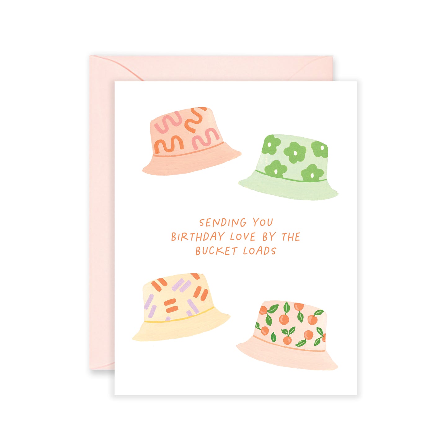 Birthday Buckets Greeting Card