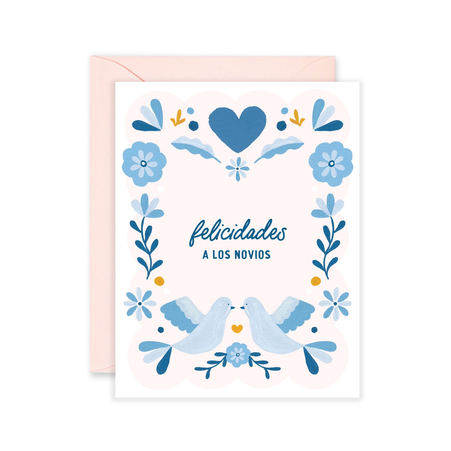 Otomi Felicidades - Spanish Wedding Greeting Card