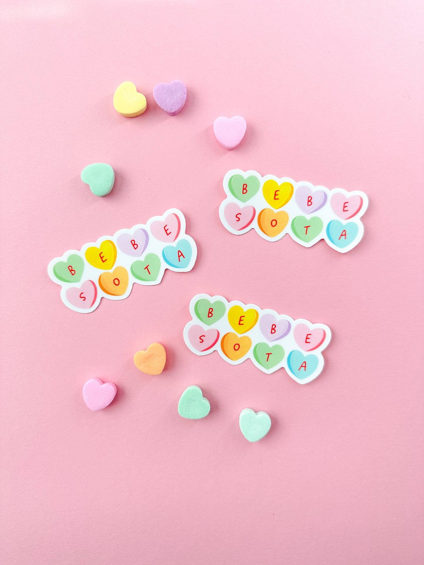 Bebesota Candy Hearts Sticker