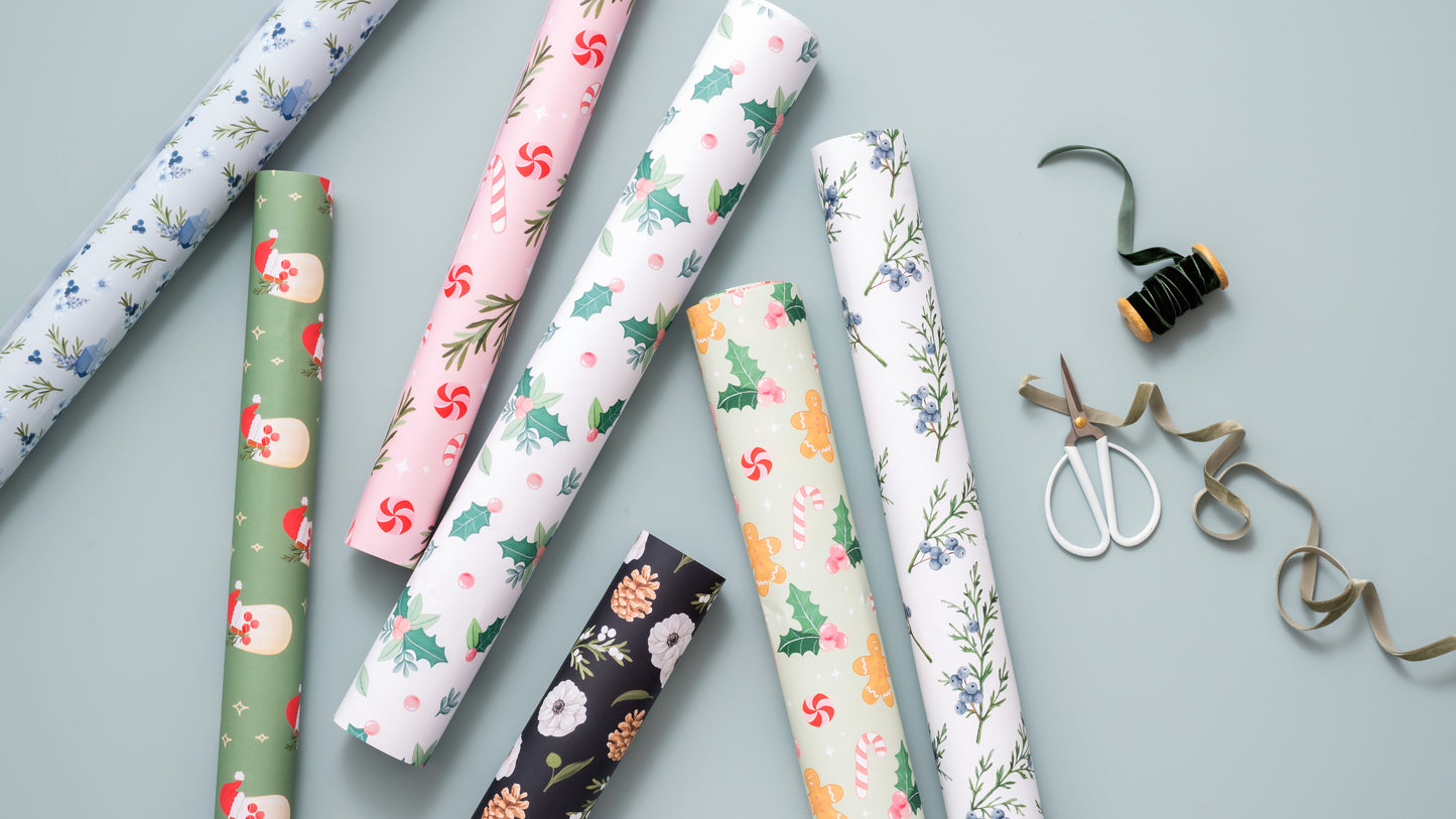 Juniper Berry Holiday Gift Wrap