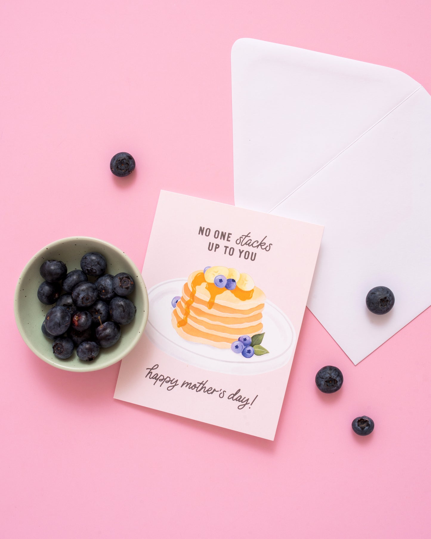 Mother's Day Pancake Stacks Card