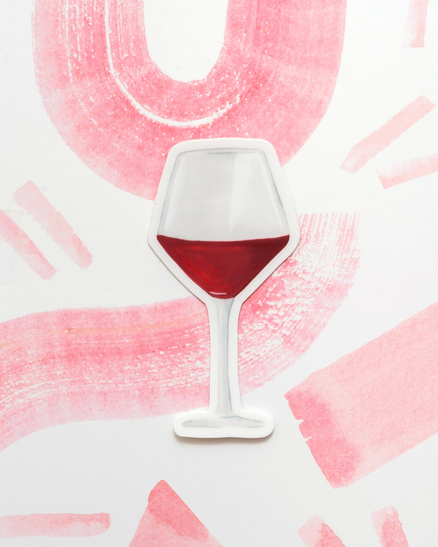Wine Glass Sticker