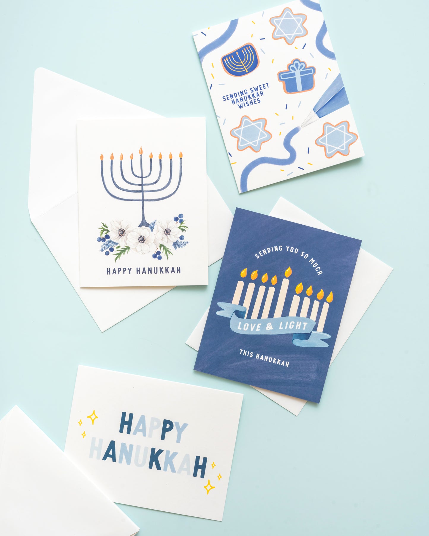 Sweet Wishes Hanukkah Greeting Card