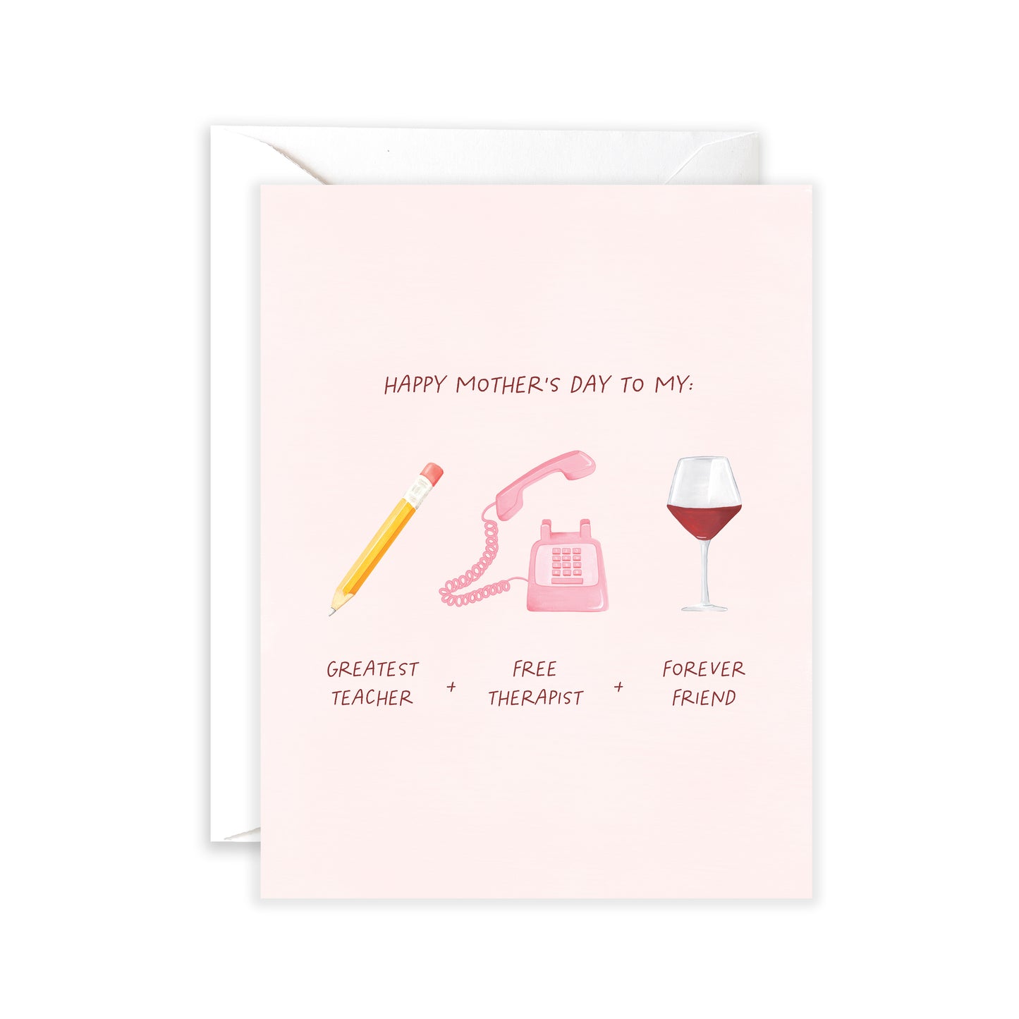 Mom Roles Mother's Day Greeting Card