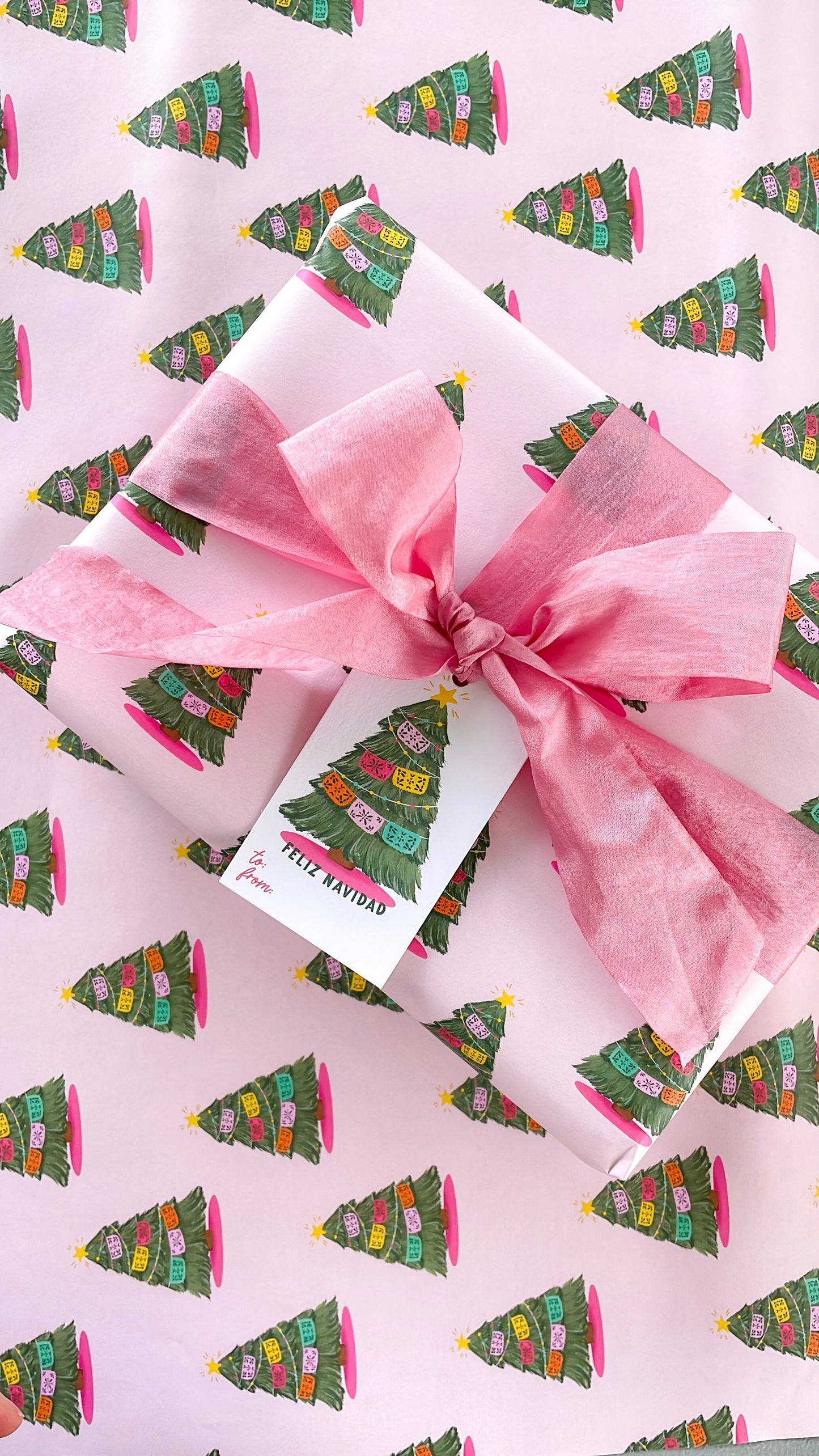 Papel Picado Navidad Gift Wrap