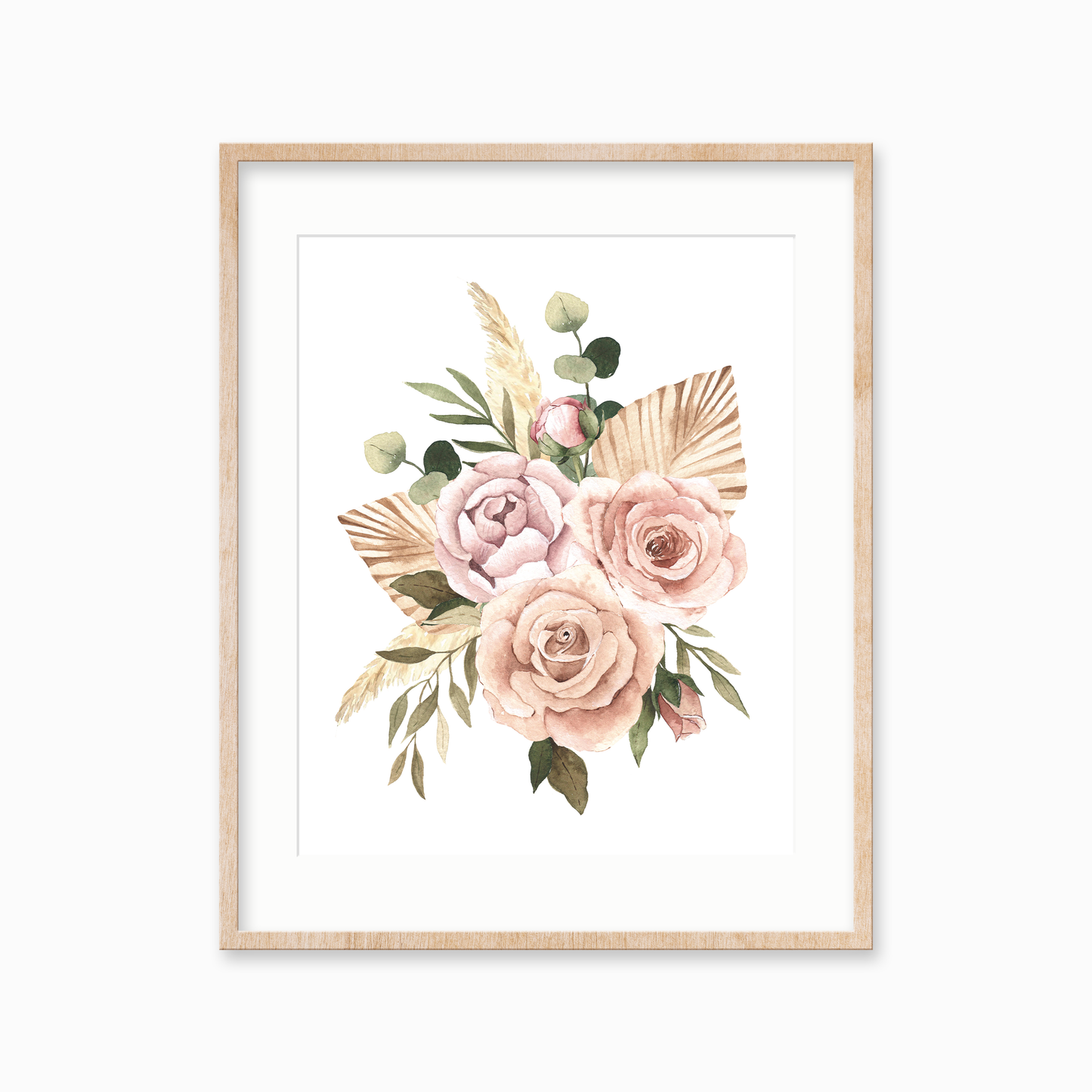Boho Florals Art Print