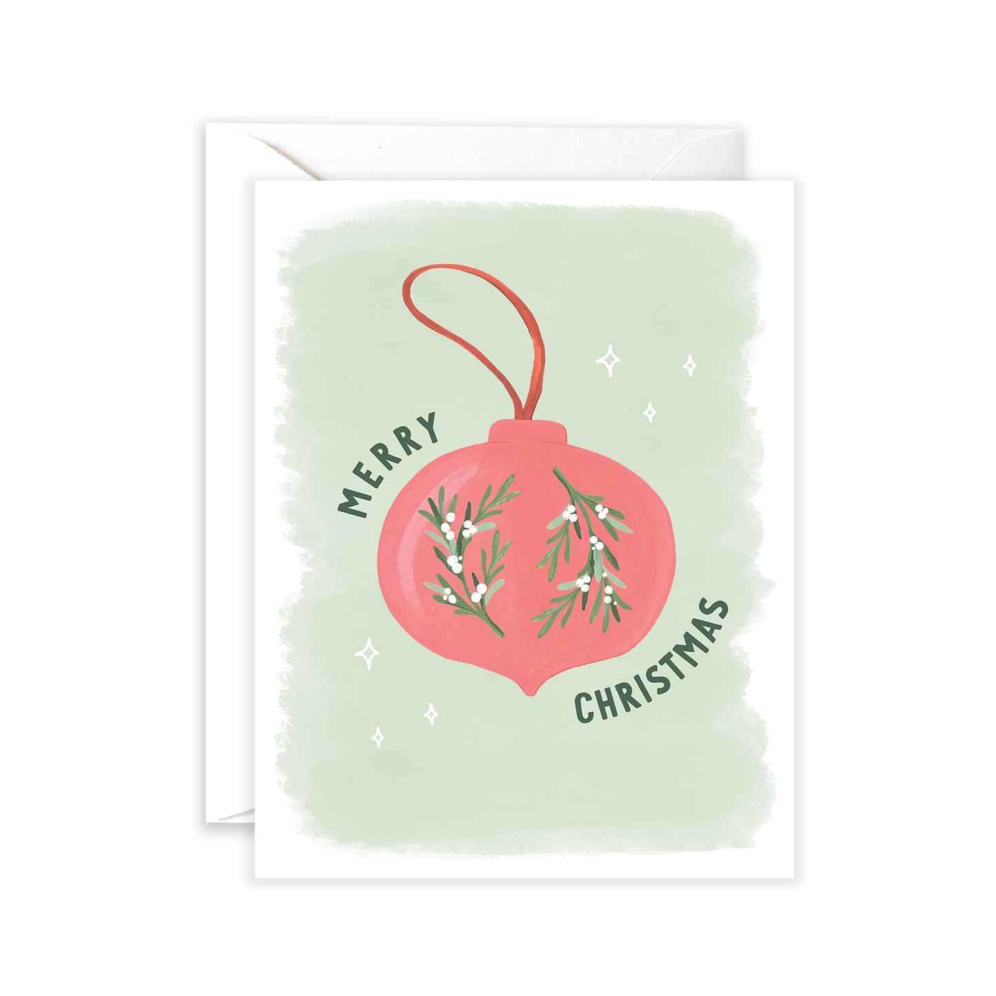 Christmas Ornament Greeting Card