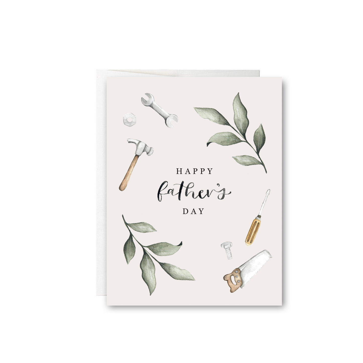 Tool Wreath Father's Day Card