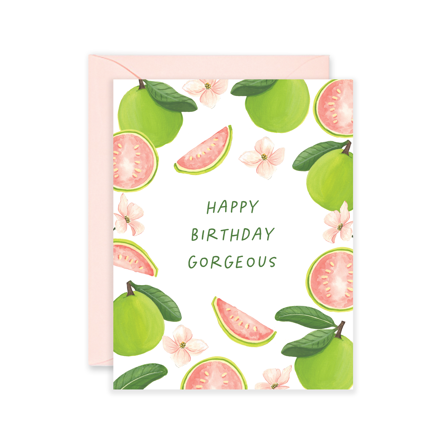 Gorgeous Guava Birthday Card