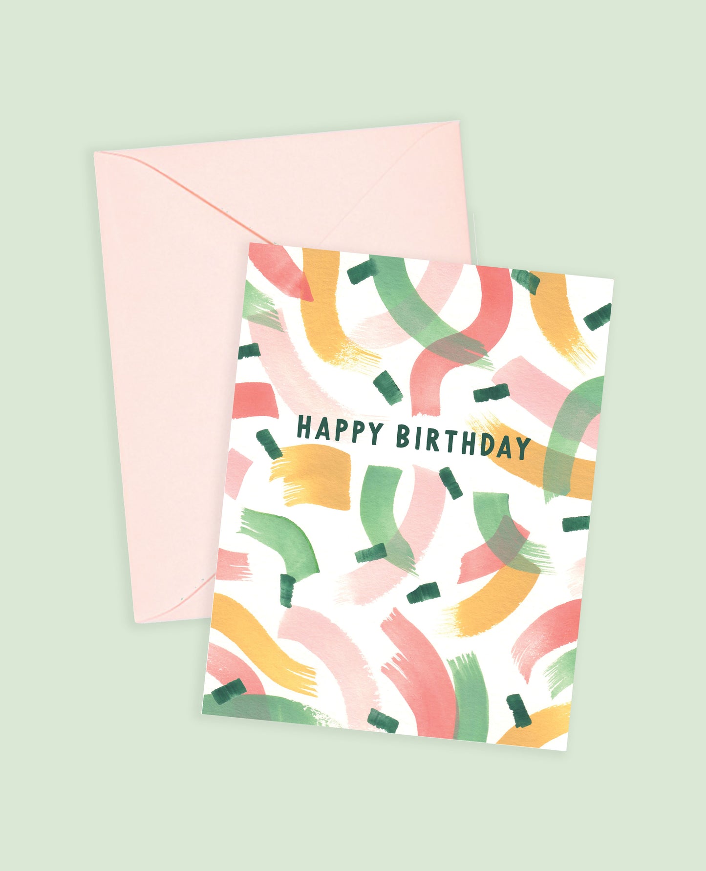 Birthday Streamers Card