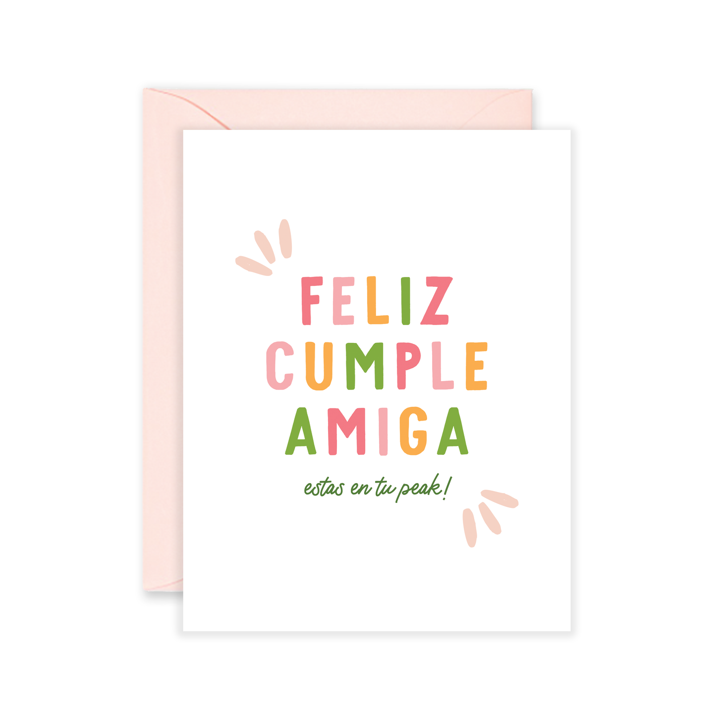 Estas En Tu Peak Greeting Card