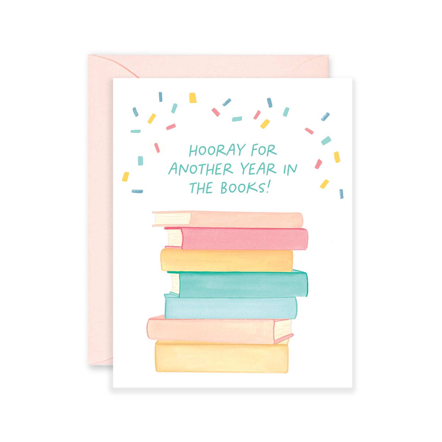 Birthday Books Greeting Card
