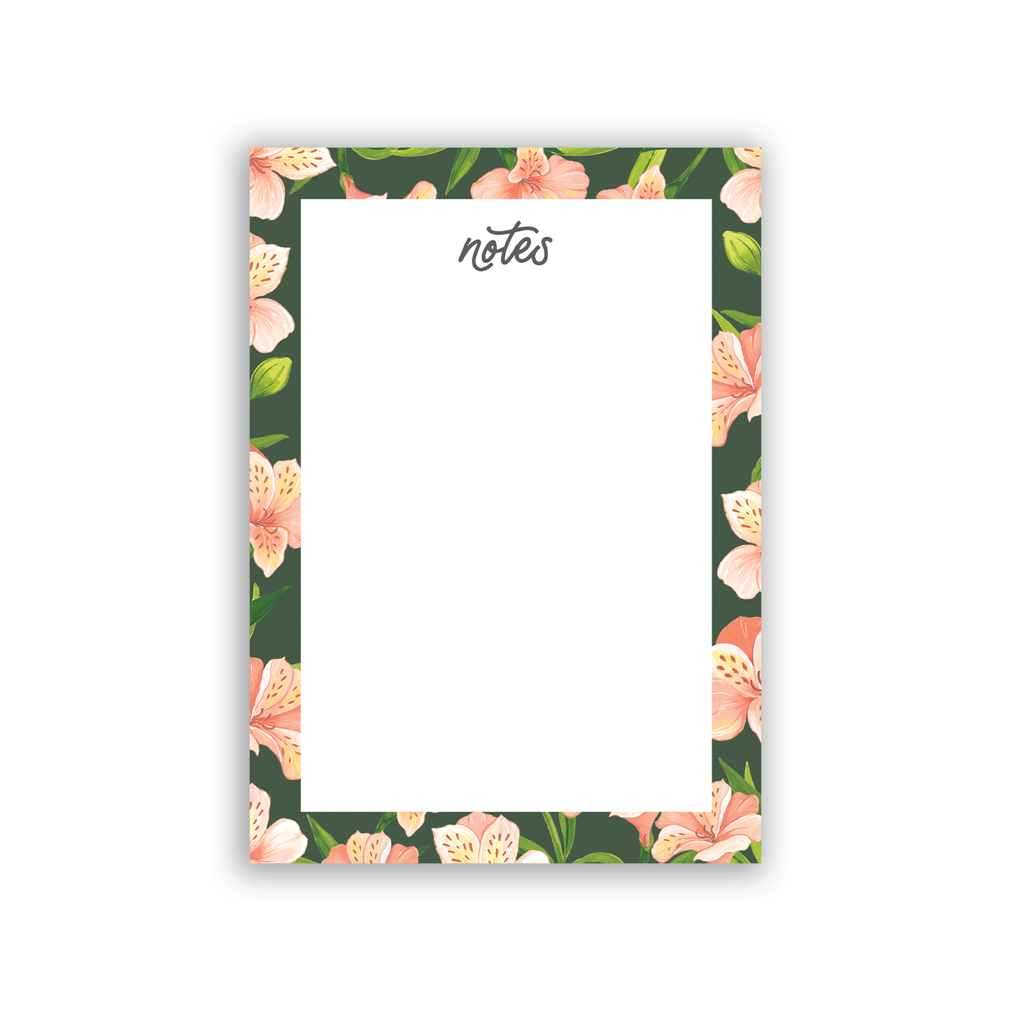 Alstroemeria Notepad