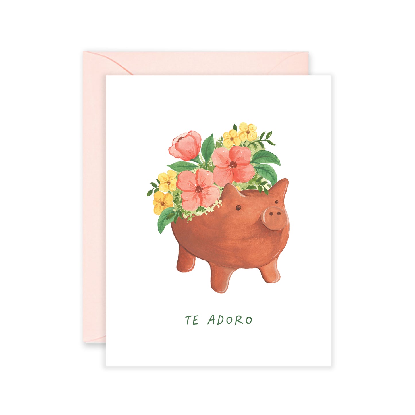 Marranito Te Adoro Card