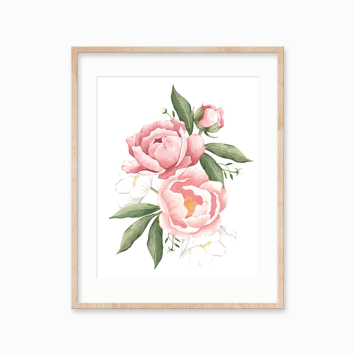 Peony Bouquet Art Print