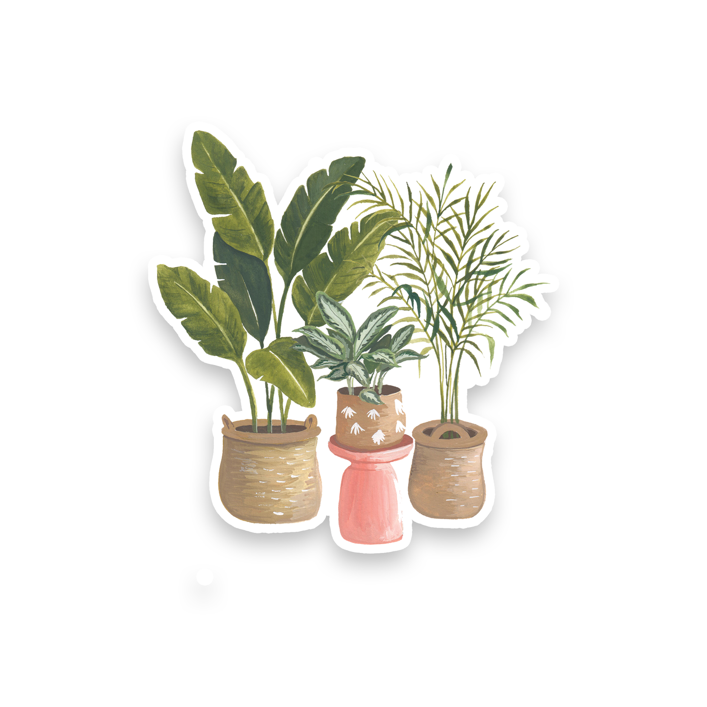 Potted Plant Sticker