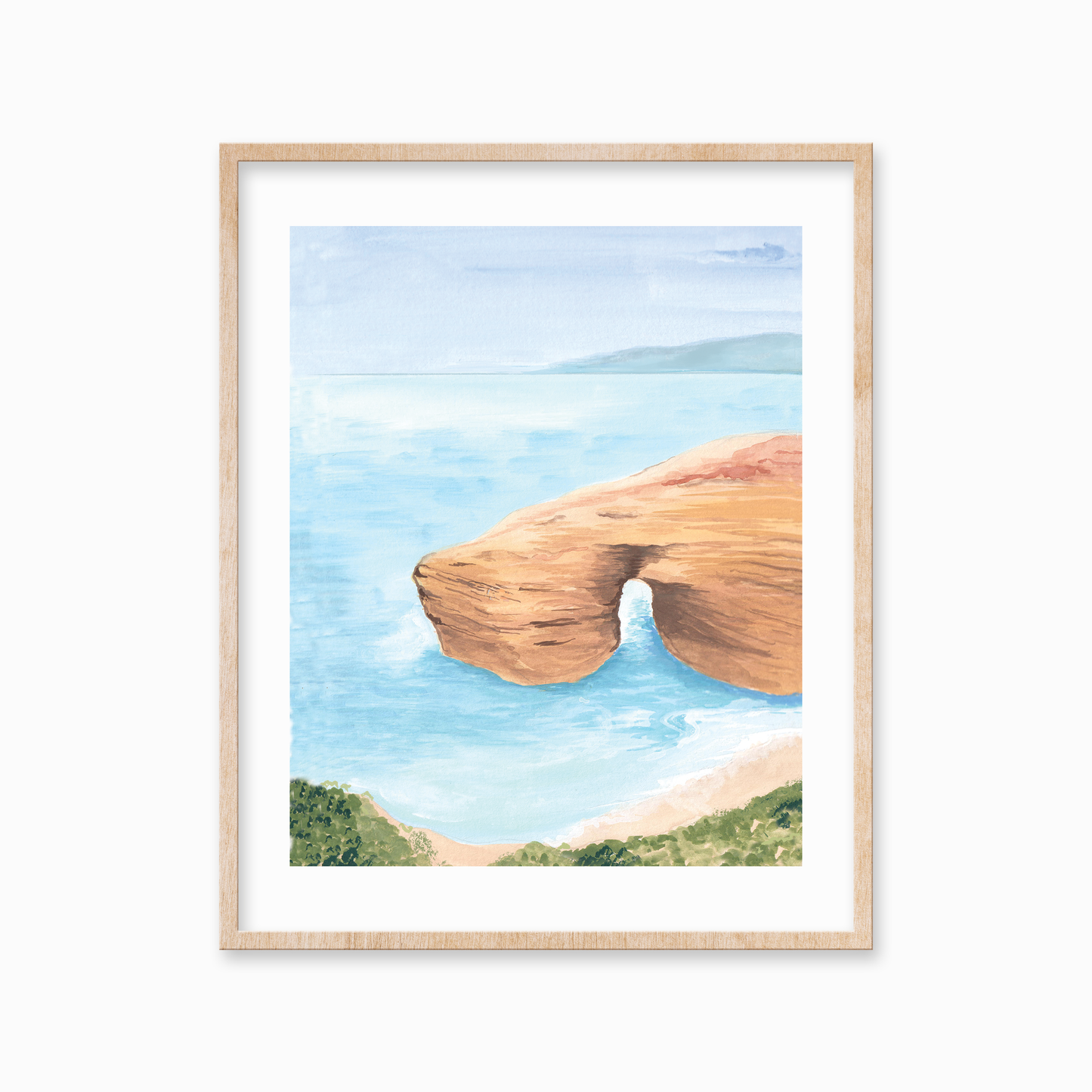 Sunset Cliffs San Diego Art Print
