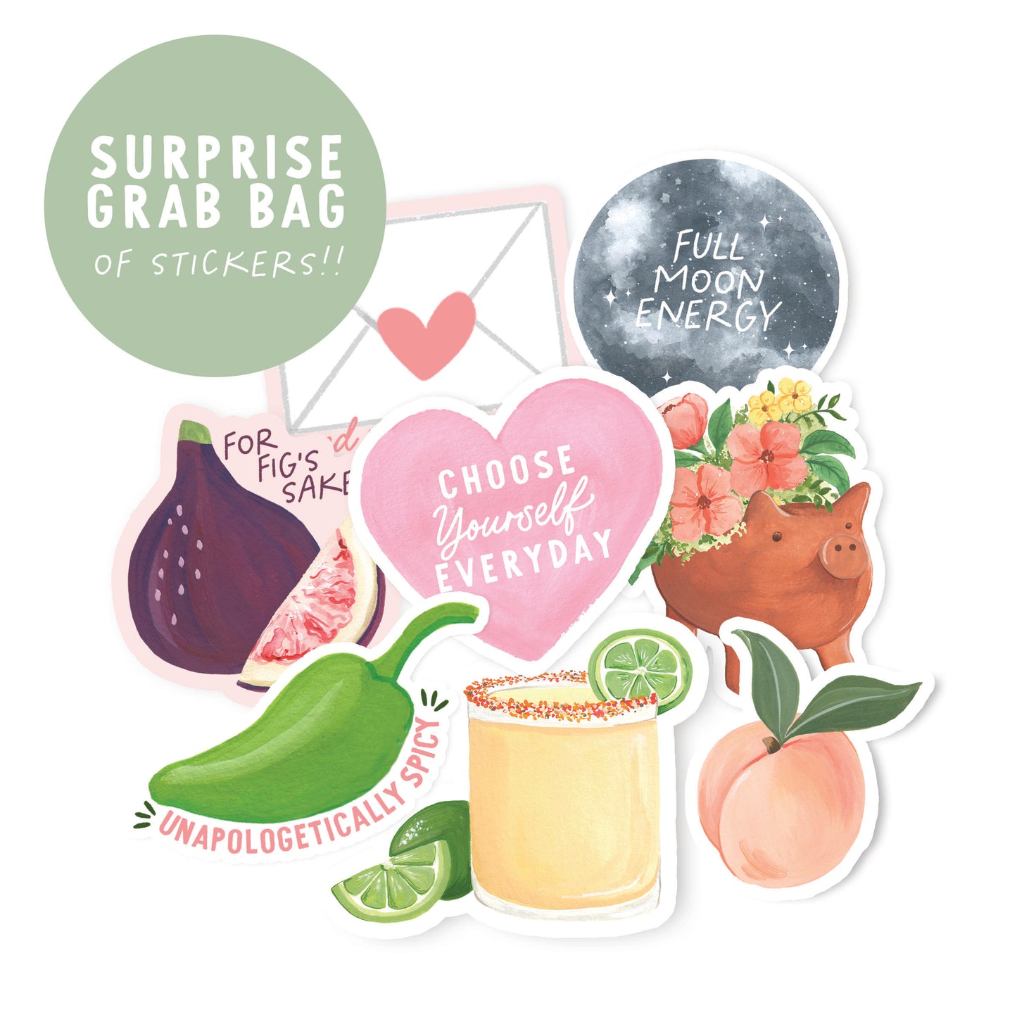 SUPRISE Sticker Grab Bag