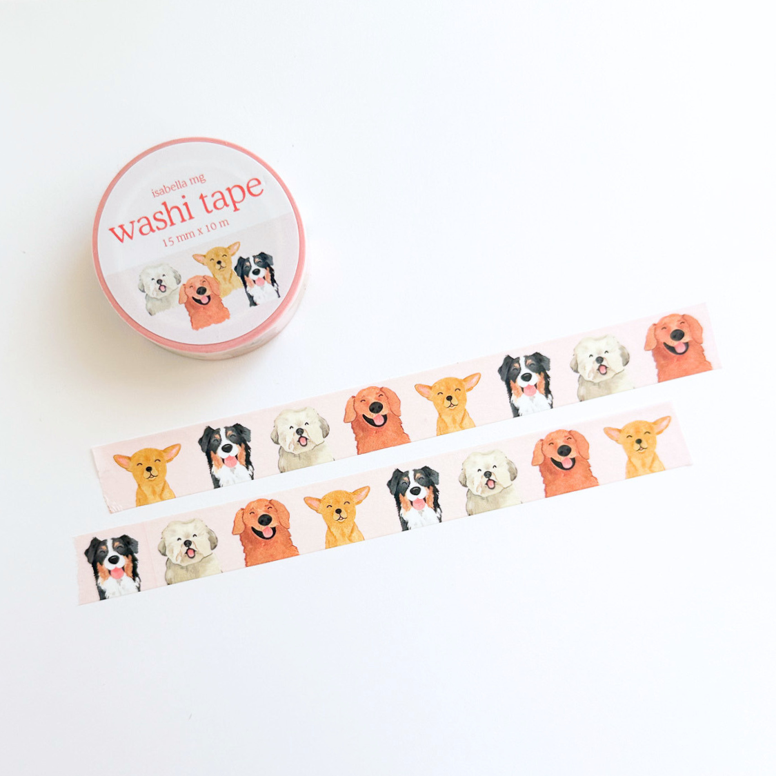 Happy Pups - Washi Tape