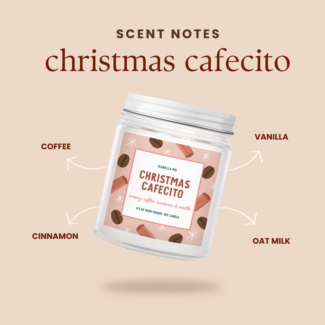 Christmas Cafecito Candle