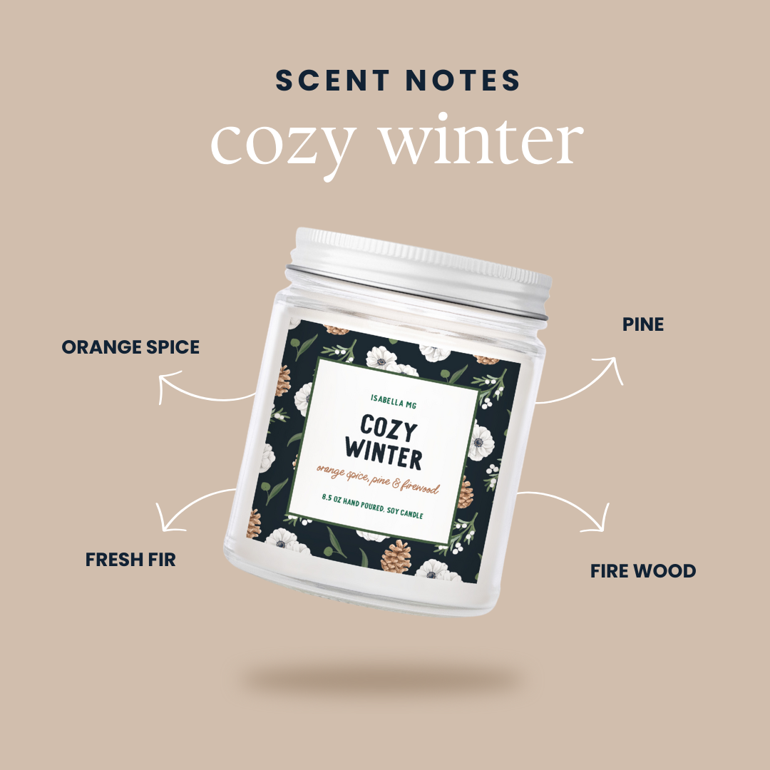Cozy Winter Candle