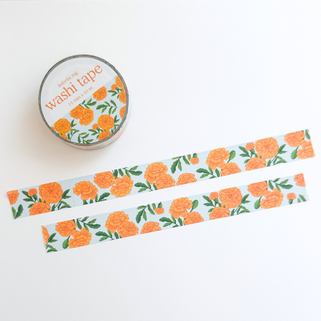 Marigold Blooms - Washi Tape