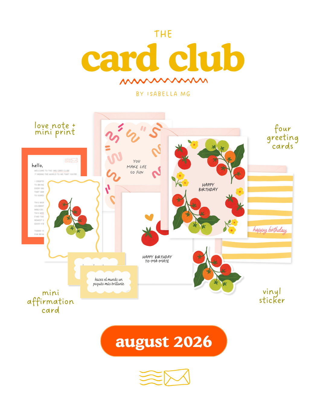 The Card Club - Monthly Greeting Card Subscription