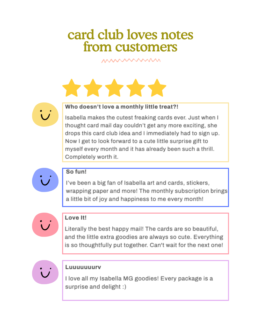 The Card Club - Monthly Greeting Card Subscription