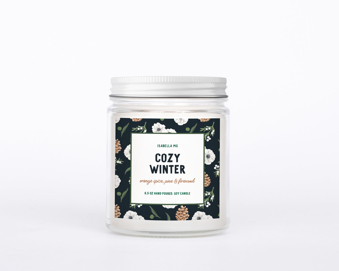 Cozy Winter Candle