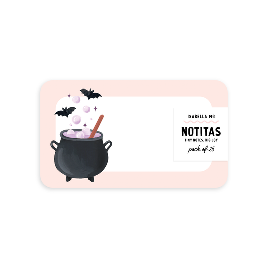 Cauldron Notitas - Mini Notes *PREORDER