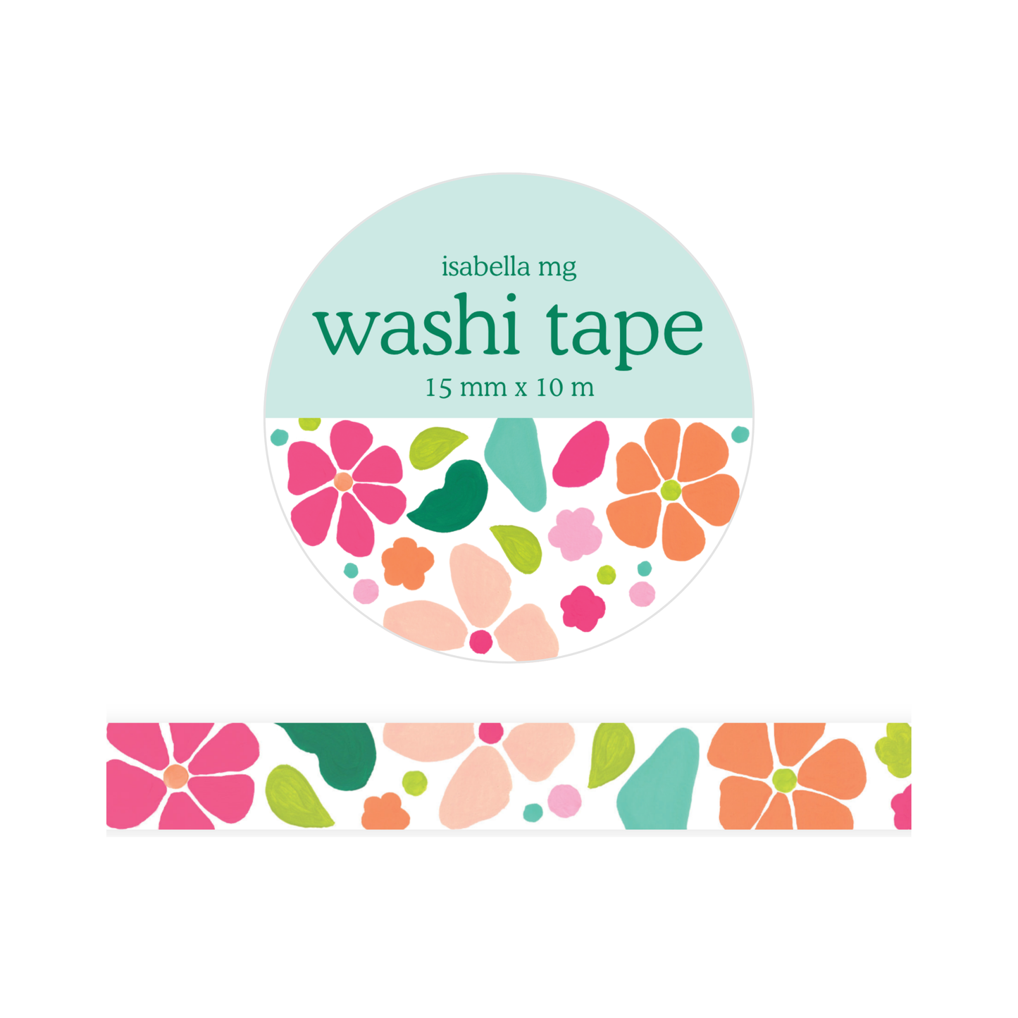 Colorful Blobs - Washi Tape