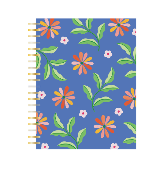 Blue Jardin Notebook